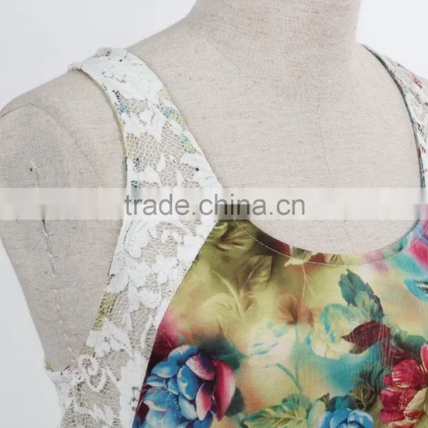 F5S15061 Women Print Vest Fitness photo-4