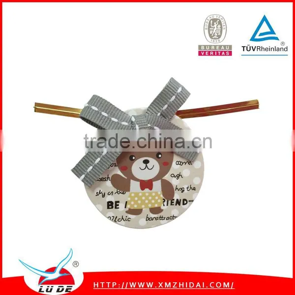 New Design Gift Packing Use Printed Ribbon Bow With Twist Tie photo-4