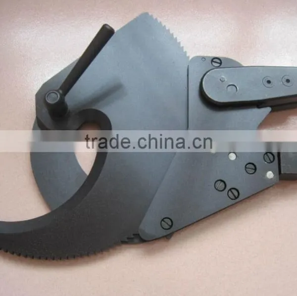LSDHigh Quality Long HandleLK-870 Ratchet Cable Cutter for Cutting Shear Copper-aluminum Cables Heavy Duty Cable Cutter photo-4