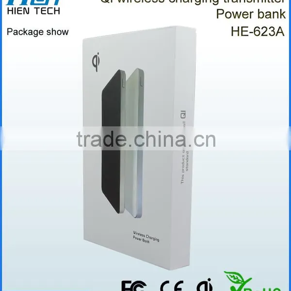 Factory Supply 10000mAh High Quality qi Wireless Powerbank Charger From China photo-6