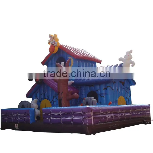 Inflatable Haunted House Spook House Bouce, Halloween Theme photo-2