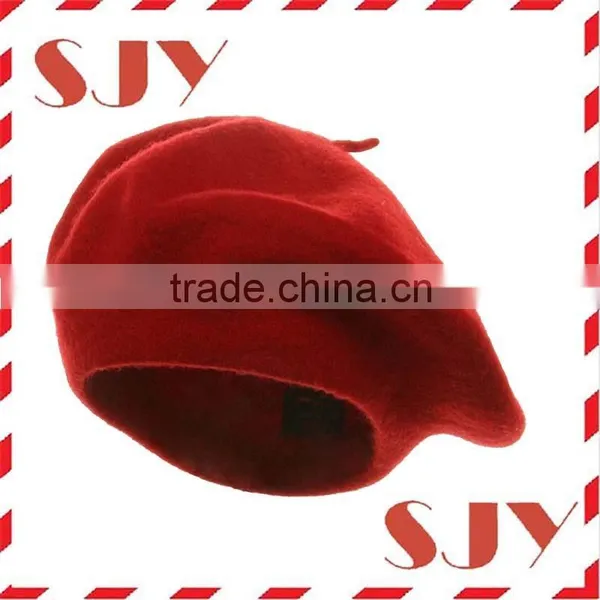 Fashion Wool Beret, Woolen Kids French Hat Beret Hat photo-6