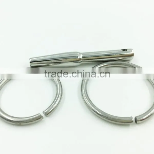 CTDA-005 Unisex Stainless Steel Bondage Neck Collar Wrist Restraint Handcuffs Spreader Bar Sex Toys photo-5