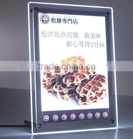 Led Light Acrylic Display Picture Photo Frame photo-2