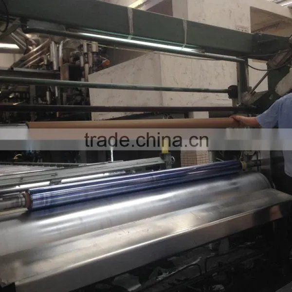 Hot Bule Normal Clear PVC Sheeting photo-2