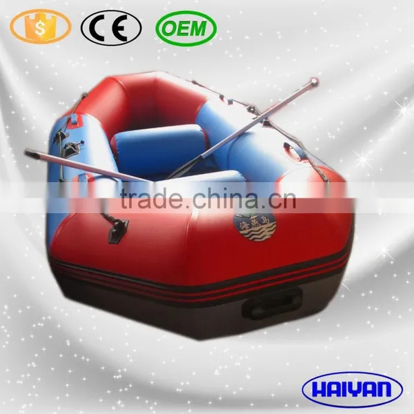 3persons Whitewater Rafting Boat With Inflatable Floor for Drifting, Rescue and Fishing Use photo-3