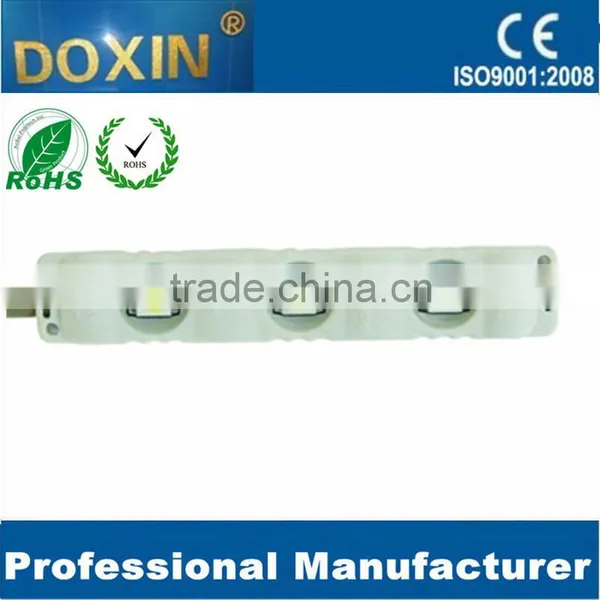 3 LEDS lights SMD5050 ABS injection molding led module IP65 waterproof