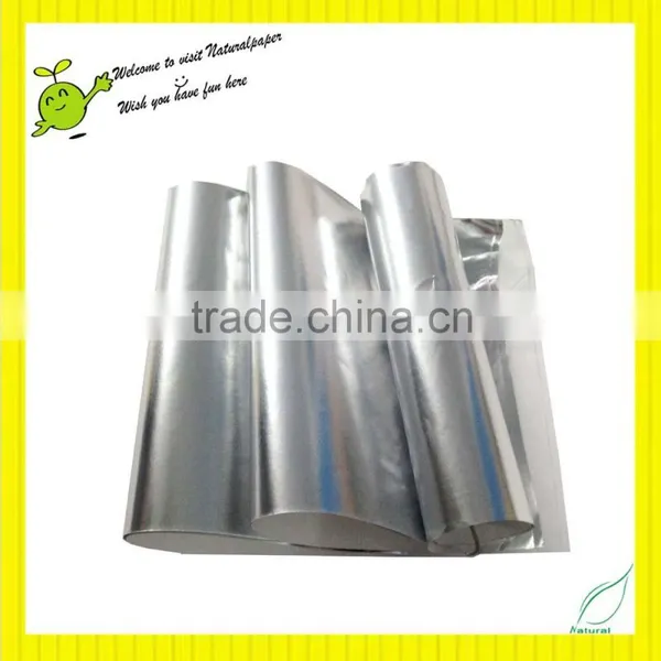 SGS Certificate 60g Silver Aluminium Foil Paper