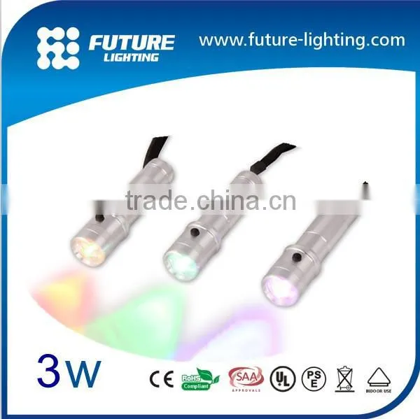 Special Adjust the Atmosphere High Power Led 3W 10color RGB Flashlight photo-4