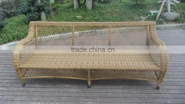 6Pcs Round Rattan Sofa Set Garden photo-3