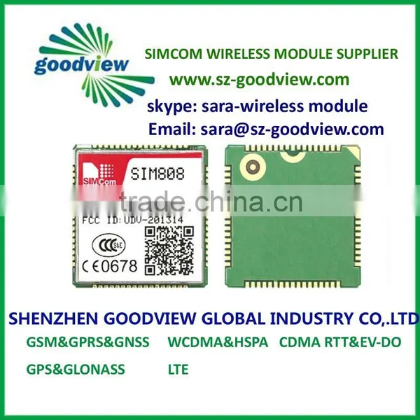 Newest orginal low wholesale price SIMCOM module SIM808 IC module