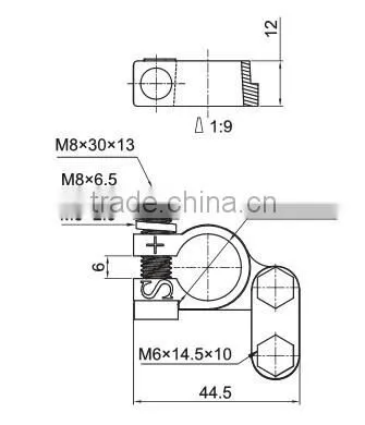 ST135008 Auto Battery Terminal Automotive Battery Terminal Tin Plated Battery Terminal photo-3