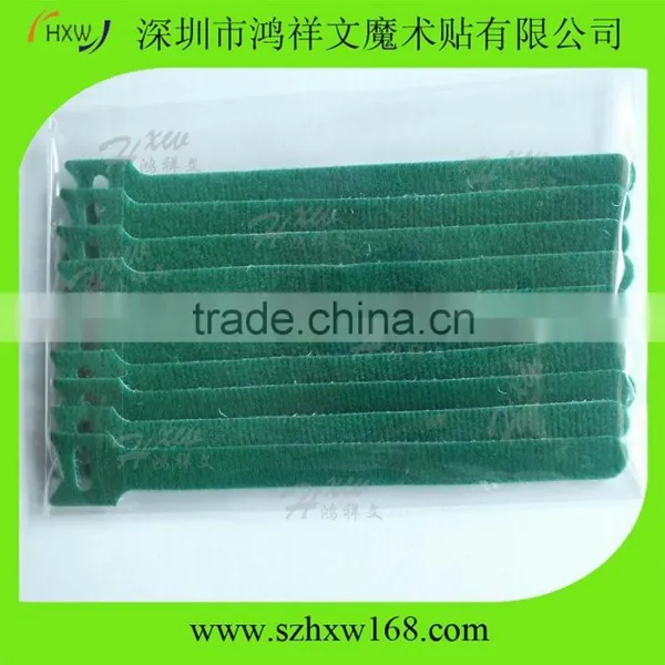 Wholesale Colored 12*150mm 10pcs per Polybag Hook And Loop Cable Tape photo-3