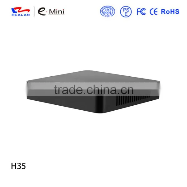 Realan High Quality Standard Fast Delivery H35-i3H40T1 Barebone Wholesaler Cheap Mini Fanless Desktop pc photo-4