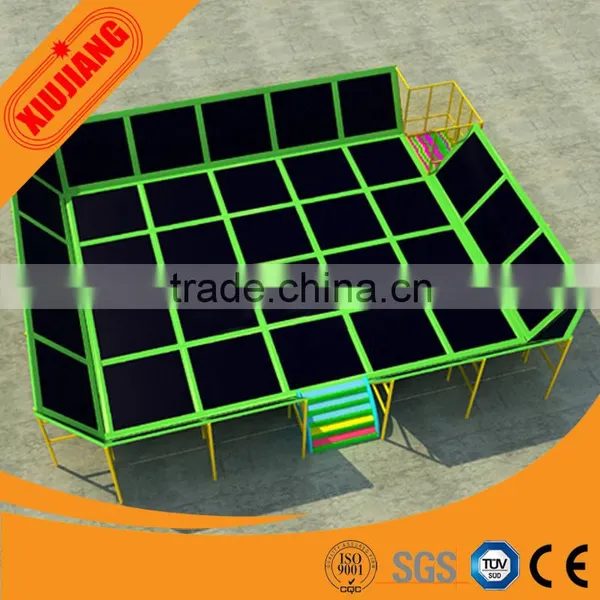 Steel and Fabric Soft Play Station Indoor Trampoline Park for Children Jumping Fitness photo-4