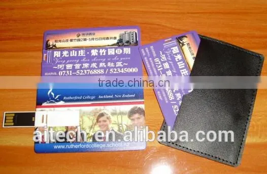 Business Trip Usb Flash 2015 Full Capacity Flash Drive Credit Card Usb Flash Drive photo-6