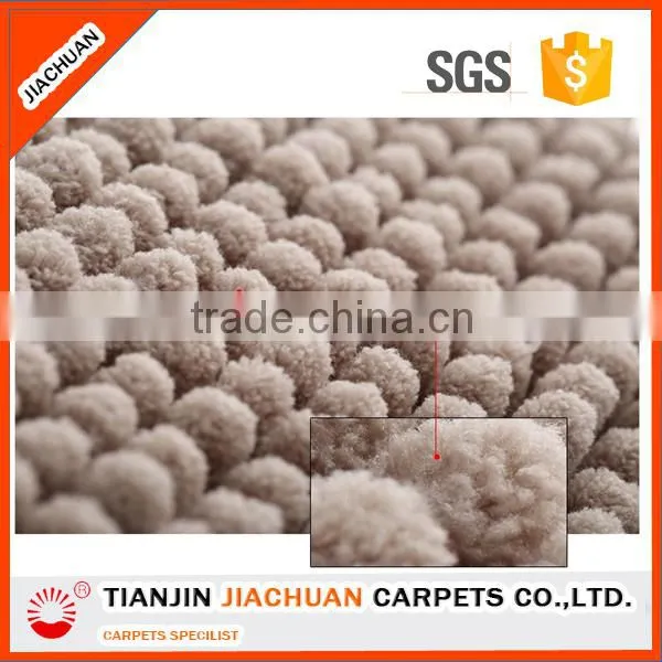 Non Skid SEBS Back Washable Chenille Mat photo-2