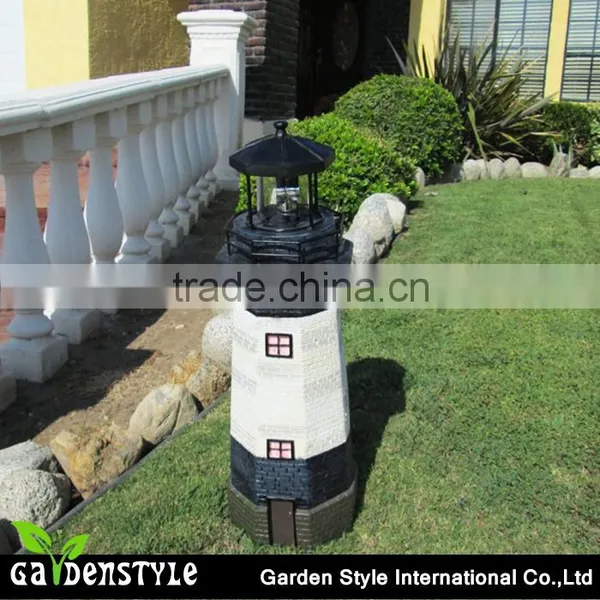 Polyresin Light Tower Sculpture Large Outdoor Christmas Lights photo-2