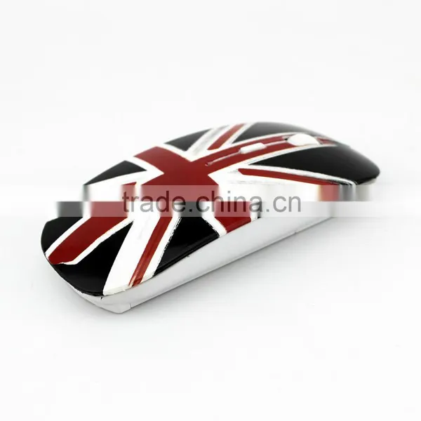 England OEM Flag 2.4g Utra Thin Mouse Computer Training Mice,mouse Wireless photo-5