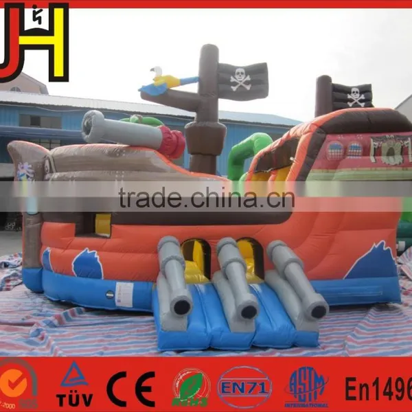 Inflatable Pirate Bounce, Inflatable Pirate Trampoline, Inflatable Pirate Ship for Sale photo-2