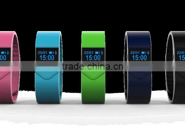 Bluetooth 4.0 Smart Bracelet Real Time Heart Rate Blood Pressure Blood Oxygen Monitor photo-4