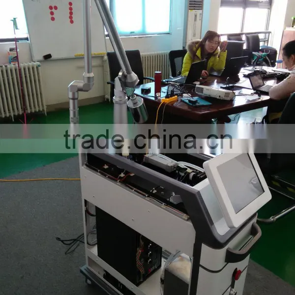 0.5HZ High Quality Laser Tattoo Removal / Q-switch Nd Varicose Veins Treatment Yag Laser Price / Yag Laser Tattoo Removal Machine photo-2