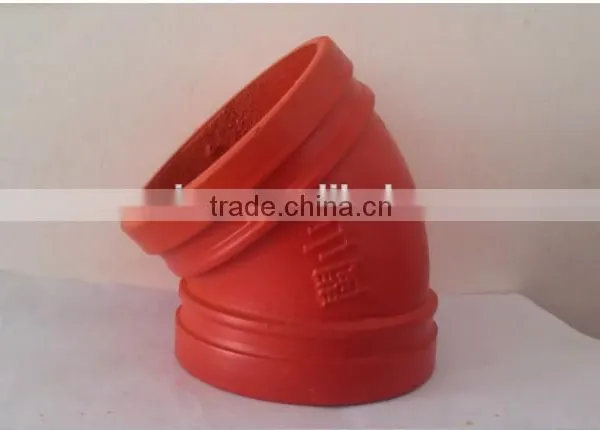 DN 125 R275 90D Concrete Pump Cast Steel Elbow photo-2