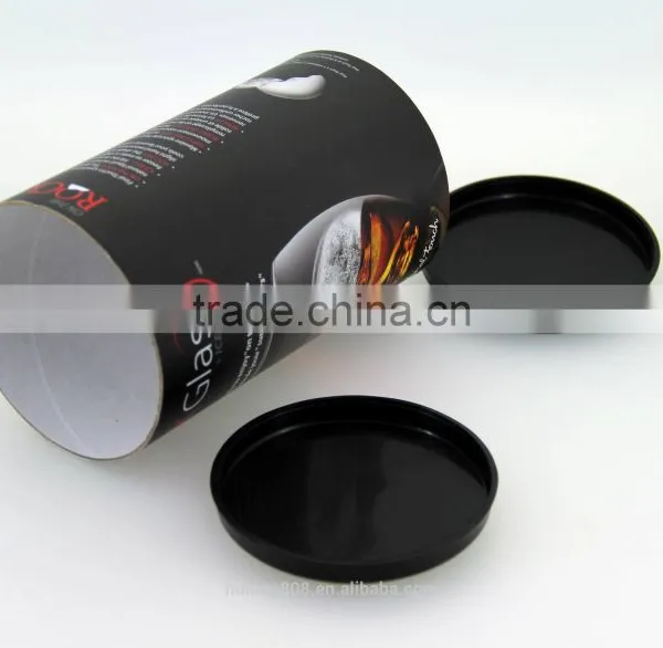 Eco Friendly Cylinder Paper Box Tube Packaging Paper Can Wholesale