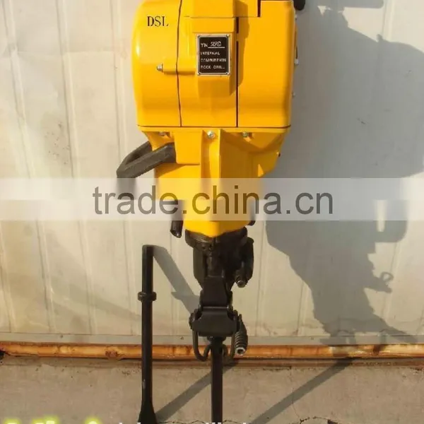 Drilling Fast and High Efficiency Gasoline Rock Drill Machine photo-3