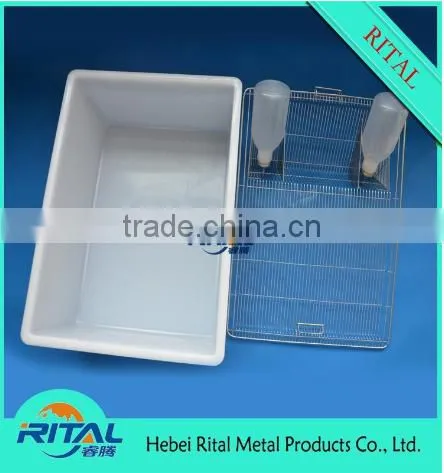 2015 Hot Sell Mice Breeding Cage With Stainless Steel Shelf Rack and pp Tub photo-3