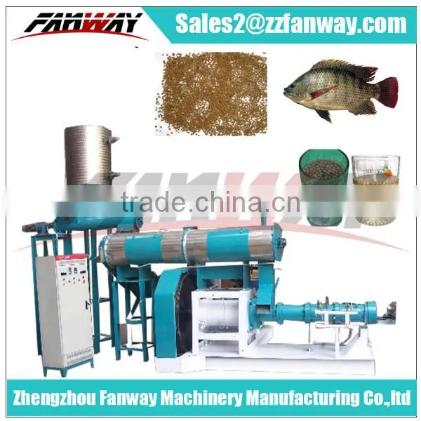 Different Capacity Floating Fish Feed Pellet Machine/Fish Food Extrusion Machinery