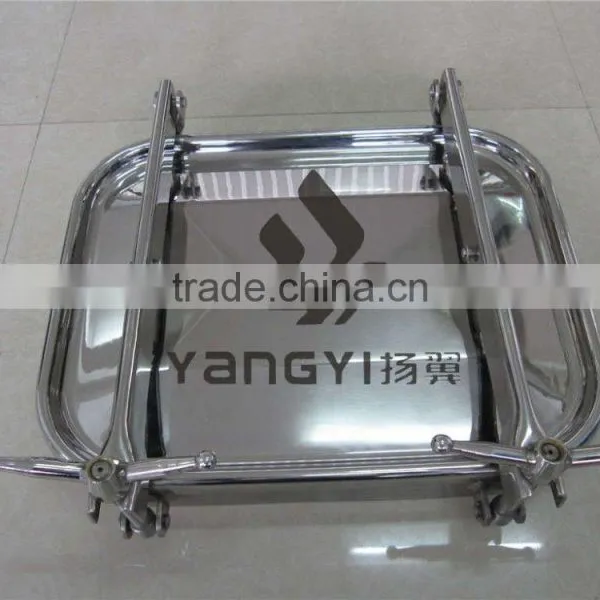 Small Square Sanitary Manway ,manhole, Covers Manhead for Beer Tank photo-2