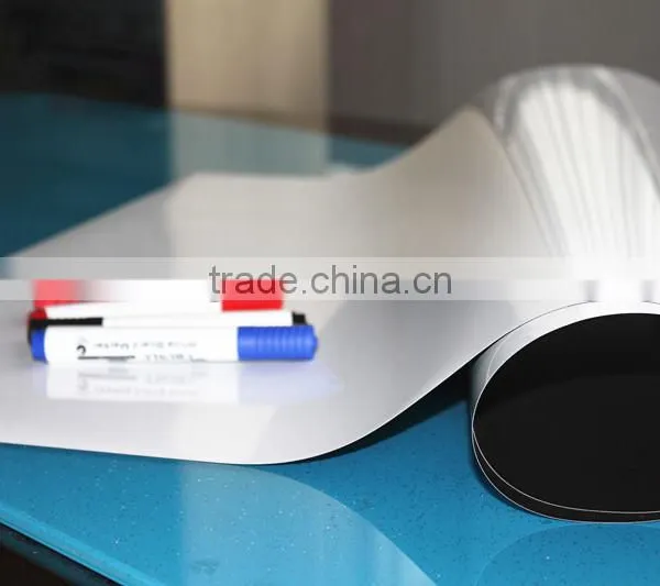 Whiteboard Stickers Message Board Stick on Wall Flexible Whiteboard Ferrous Magnetic Whiteboard photo-2