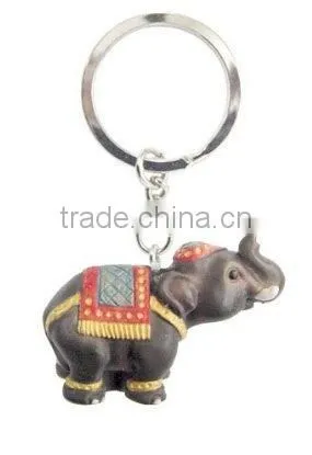 Royal Elephant Thailand Key Chains 3D Resin TOY Fridge Magnet photo-2