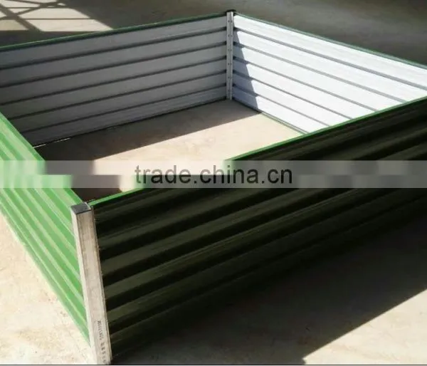 GALVANIZED STEEL RAISED GARDEN BED 65L*65W*30H cm photo-3