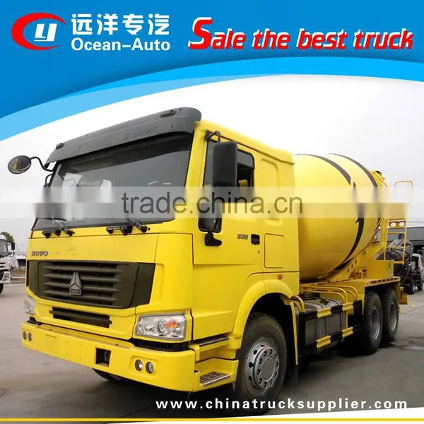 China Manufacture 6X4 Sinotruk Howo 10 Cubic Meters Concrete Mixer Truck photo-3