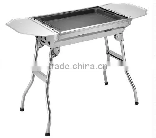 Mid-size Stainless Steel Folding BBQ Grills photo-2