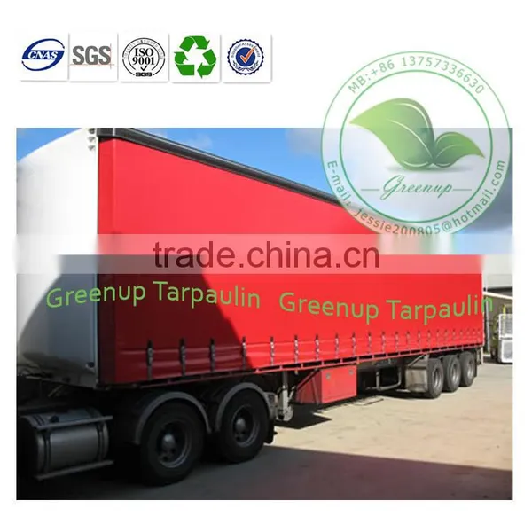 Waterful Anti-UV Ray 900gsm PVC Tarpaulin Truck Side Curtain photo-2