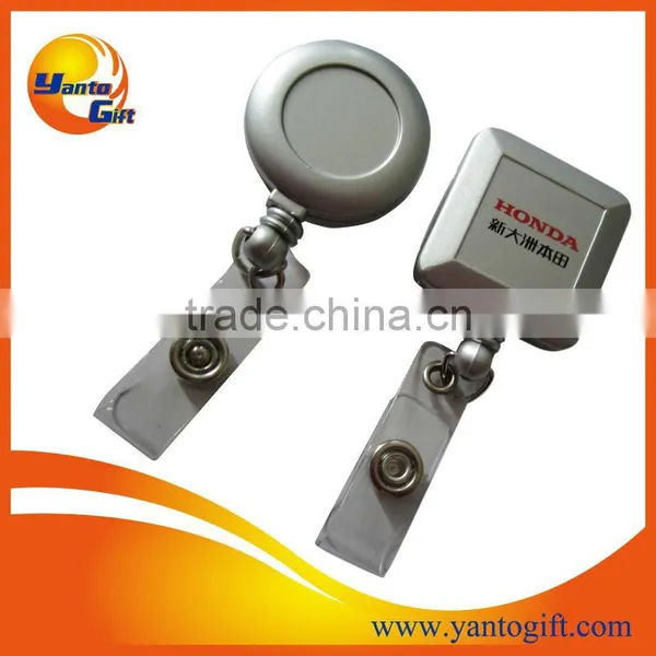 Square Badge Reel