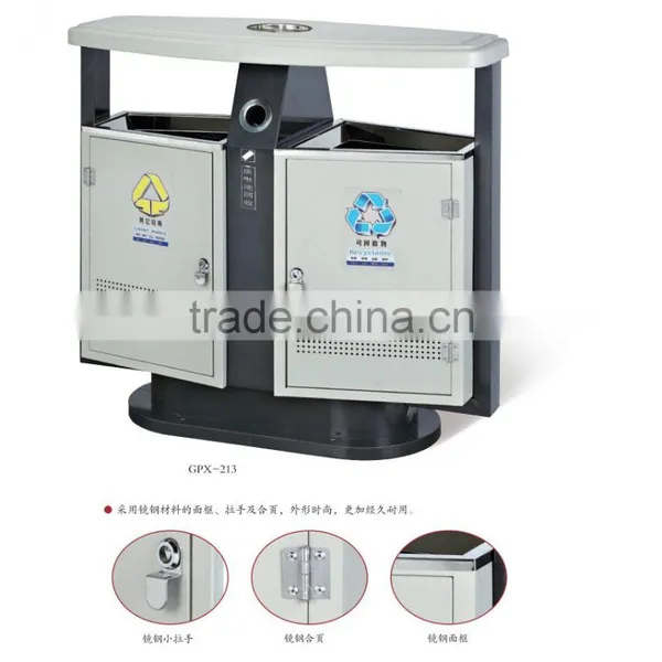 Outdoor Trash Bin for Hotel Garden Park Hospital Airport School photo-2