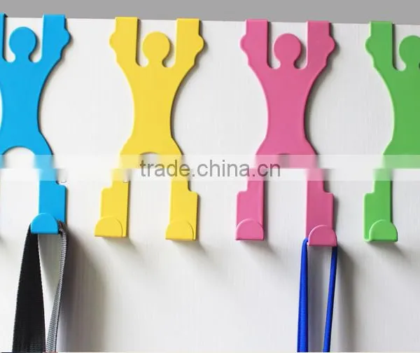 Multi-Function Human Shaped Iron Door Hook photo-3