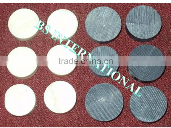 Buffalo Horn Bone Button Blanks