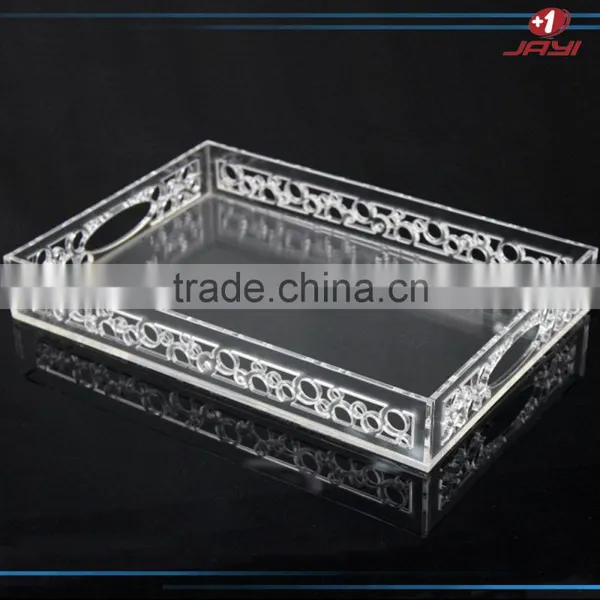 China Clear Acrylic Tray,lucite Rectangular Acrylic Trays Wholesale photo-3