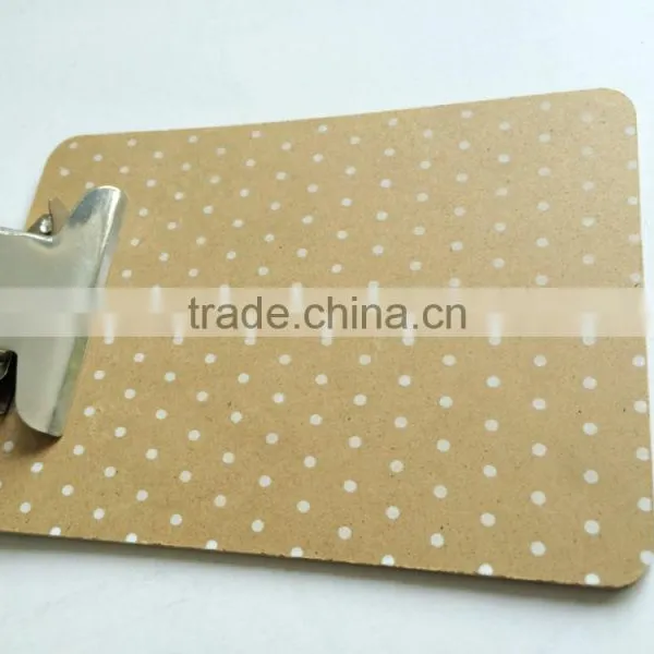 Mini Printing Butterfly Clipboard for School and Office Use