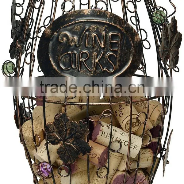 Promotion Metal Used Wine Cork K-cup Holder Storage Bag