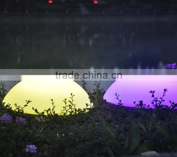 Popular Beautiful Rechargeable Half Round Shape Led Ball photo-6