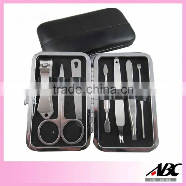 Fancy Red Color Case All Stainless Steel Nail Manicure Set photo-6