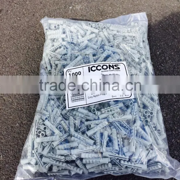Expansion Nylon Anchor/Plastic Wall Anchor From Guangzhou Supplier photo-3