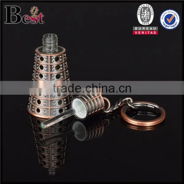 5ml Metal Keychain Spray Bottle Vintage Design Mini Keychain Spray Bottle Perfume Bottle Wholesale photo-6