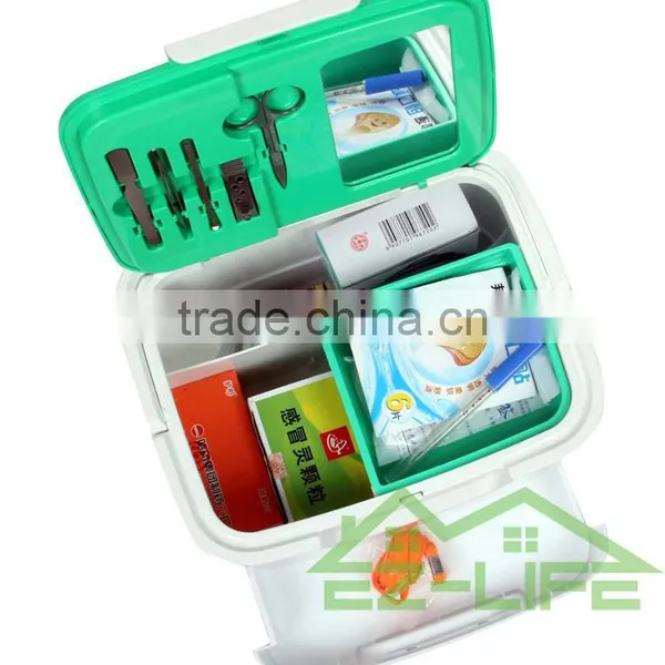 Hospital Medicine Plastic Pills Empty PP Portable Emergency Storage Box/kit/bag photo-3